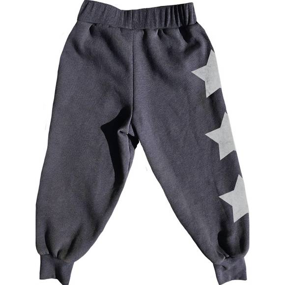 NEW ROWDY SPROUT kids rolling stones sweatpants in grey - Picture 2 of 2